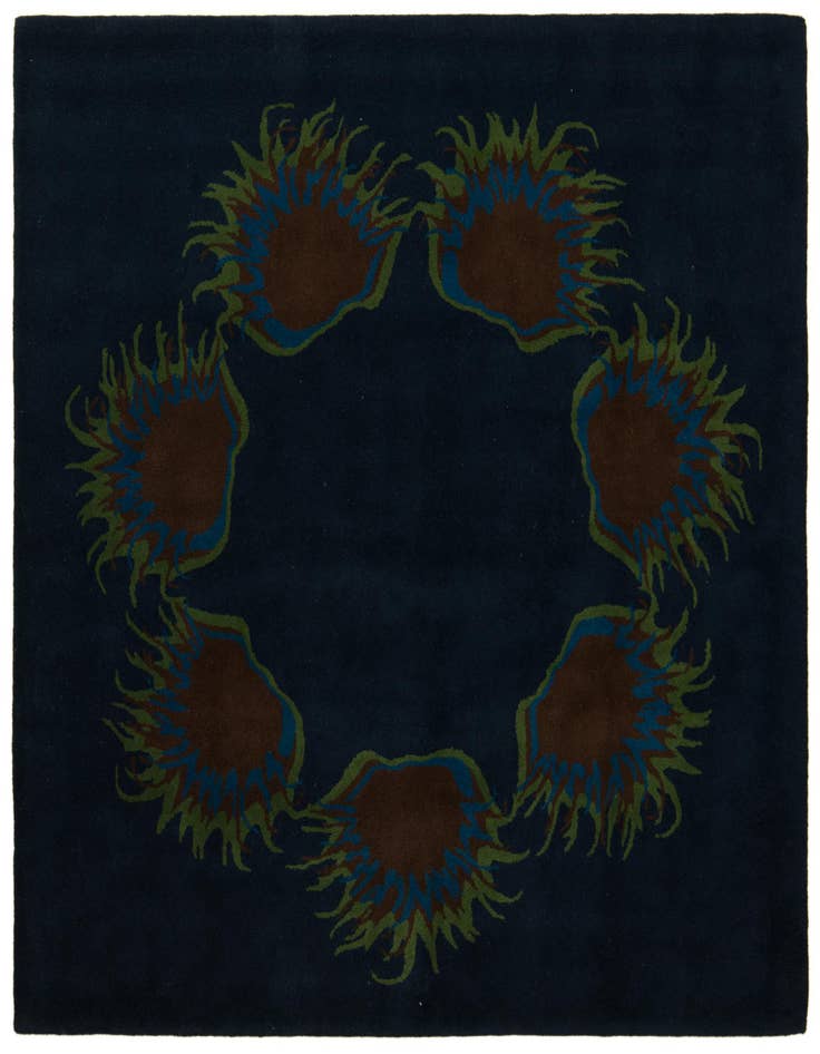 Detail image of 7' 7 x 7' 7 Luna Square Rug