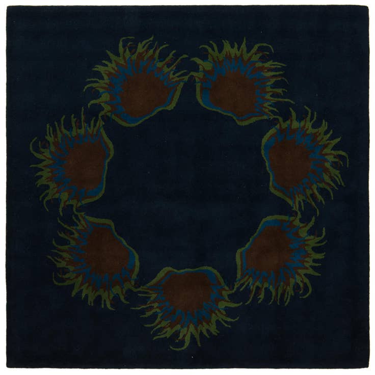 Detail image of 7' 7 x 7' 7 Luna Square Rug