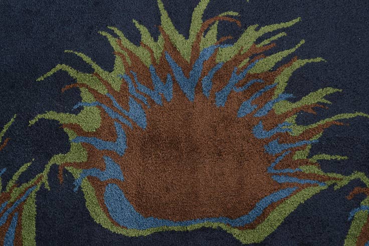 Detail image of 7' 5 x 7' 5 Luna Square Rug