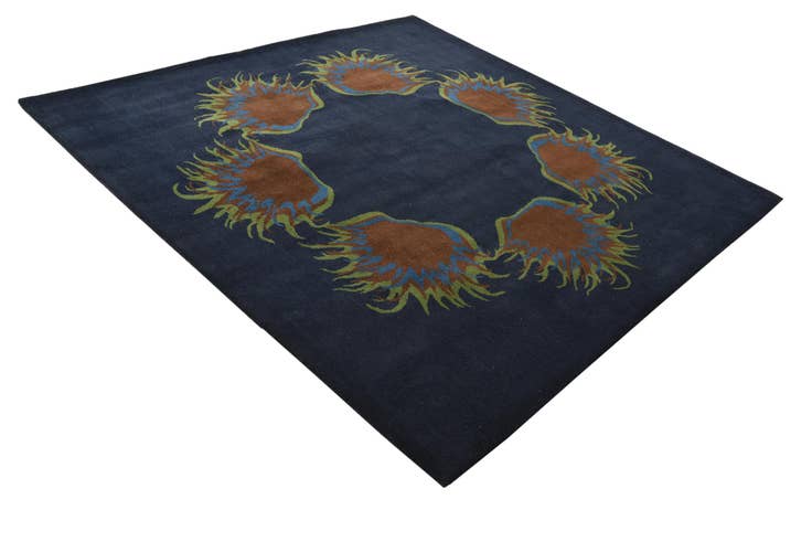 Detail image of 7' 7 x 7' 7 Luna Square Rug