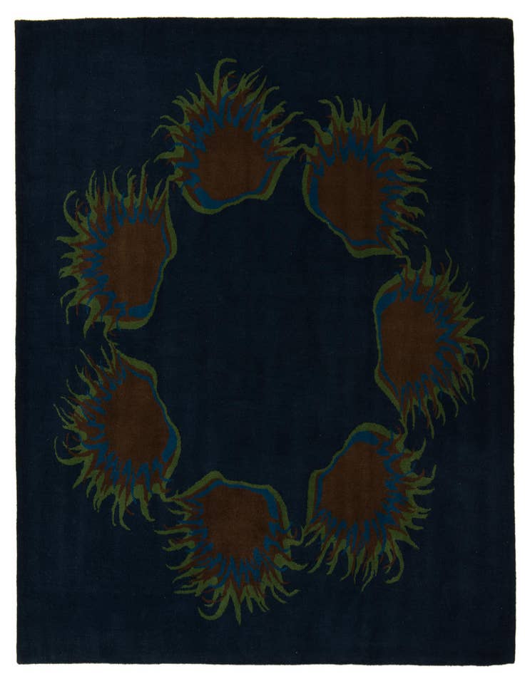 Detail image of 7' 7 x 7' 7 Luna Square Rug