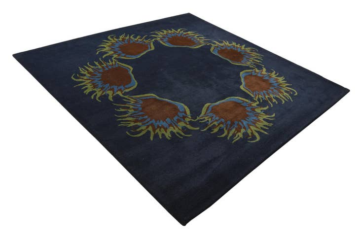 Detail image of 7' 6 x 7' 7 Luna Square Rug