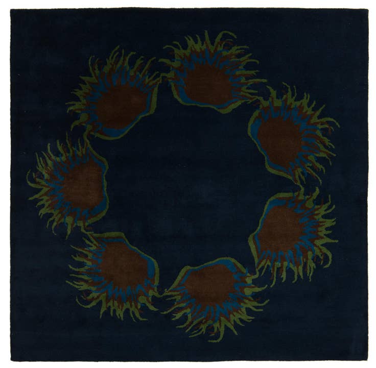 Detail image of 7' 5 x 7' 6 Luna Square Rug