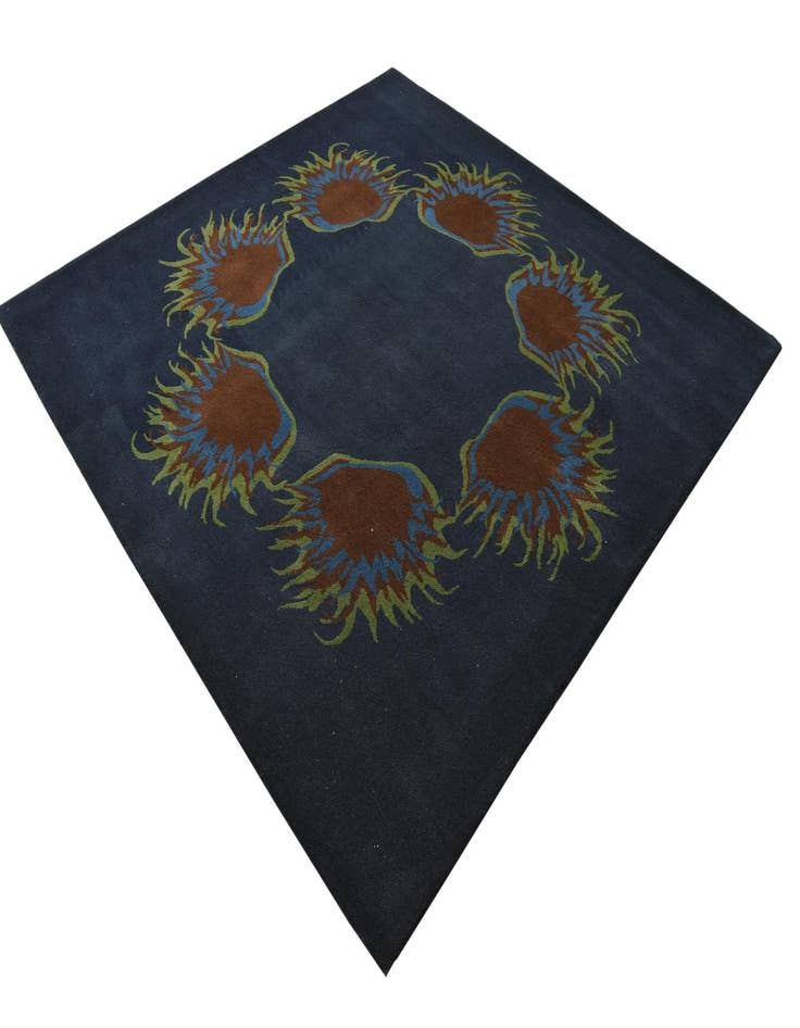 Detail image of 7' 6 x 7' 6 Luna Square Rug