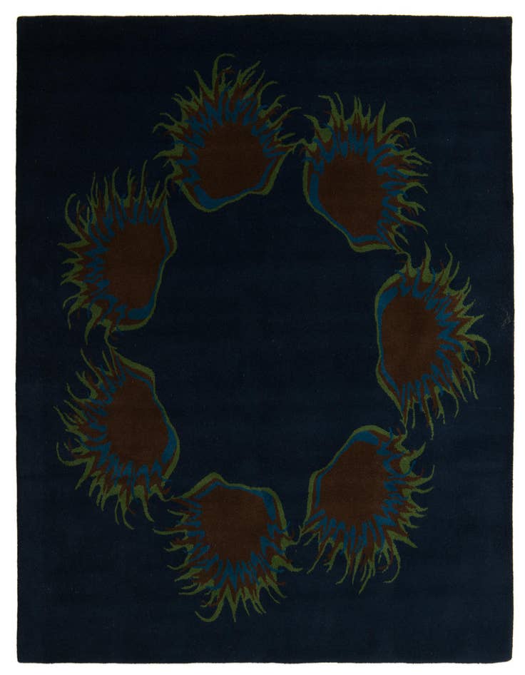Detail image of 7' 6 x 7' 6 Luna Square Rug