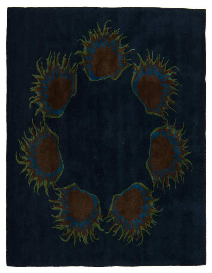 Detail image of 7' 3 x 7' 6 Luna Square Rug