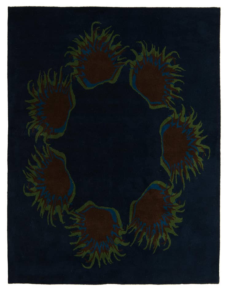 Detail image of 7' 6 x 7' 6 Luna Square Rug