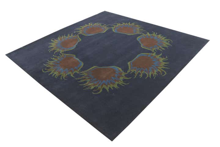 7' 6 x 7' 7 Luna Wool Square Rug