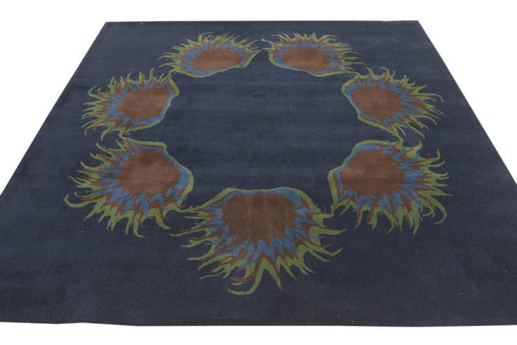 Detail image of 7' 6 x 7' 7 Luna Wool Square Rug