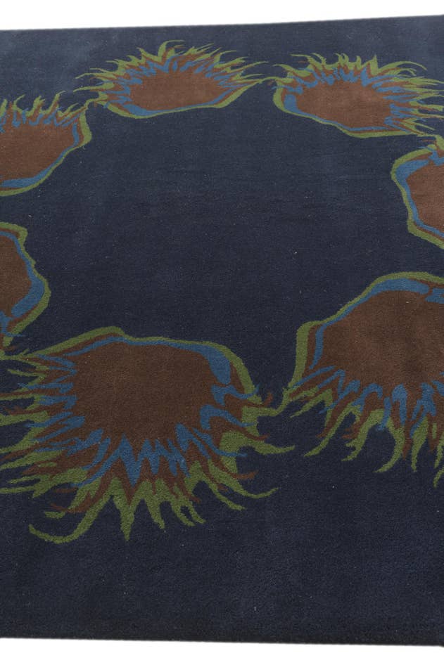 Detail image of 7' 6 x 7' 7 Luna Wool Square Rug