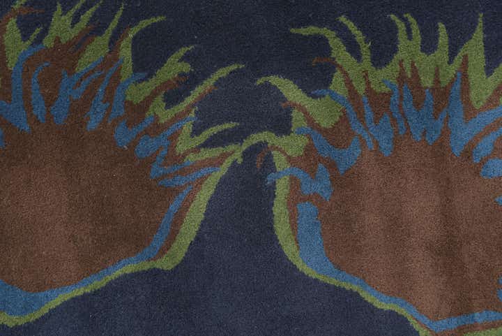7' 6 x 7' 7 Luna Wool Square Rug