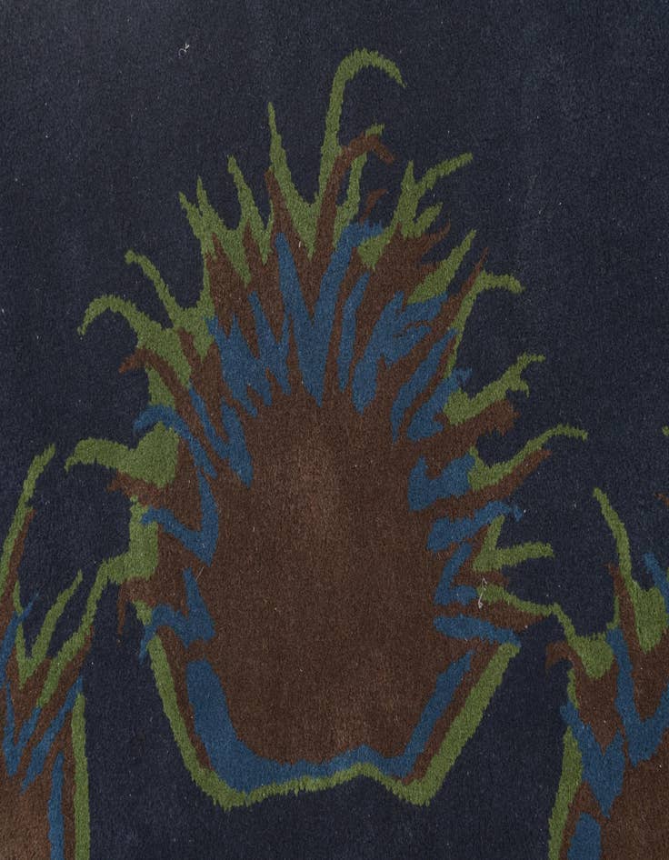 Detail image of 7' 5 x 7' 6 Luna Wool Square Rug