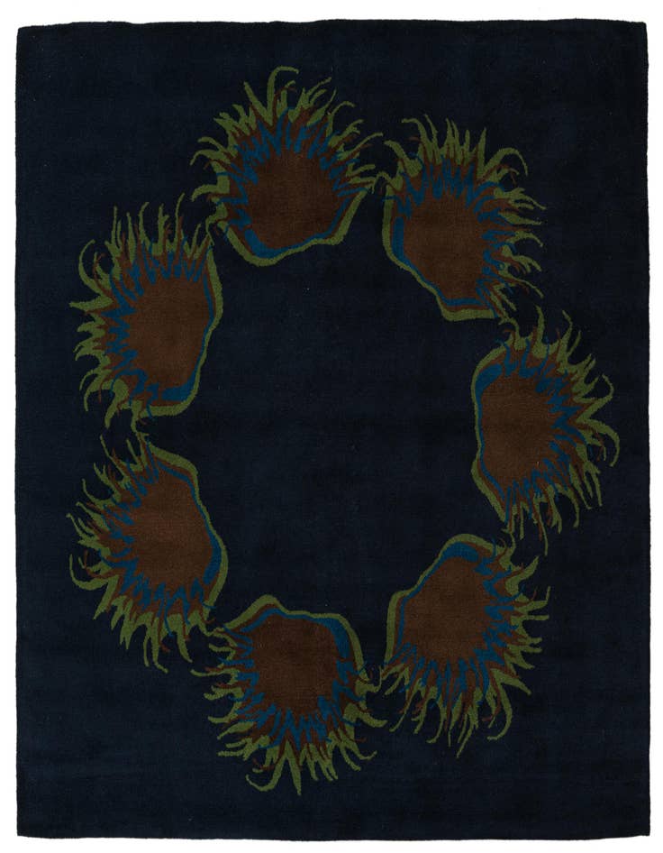 Detail image of 7' 6 x 7' 7 Luna Wool Square Rug