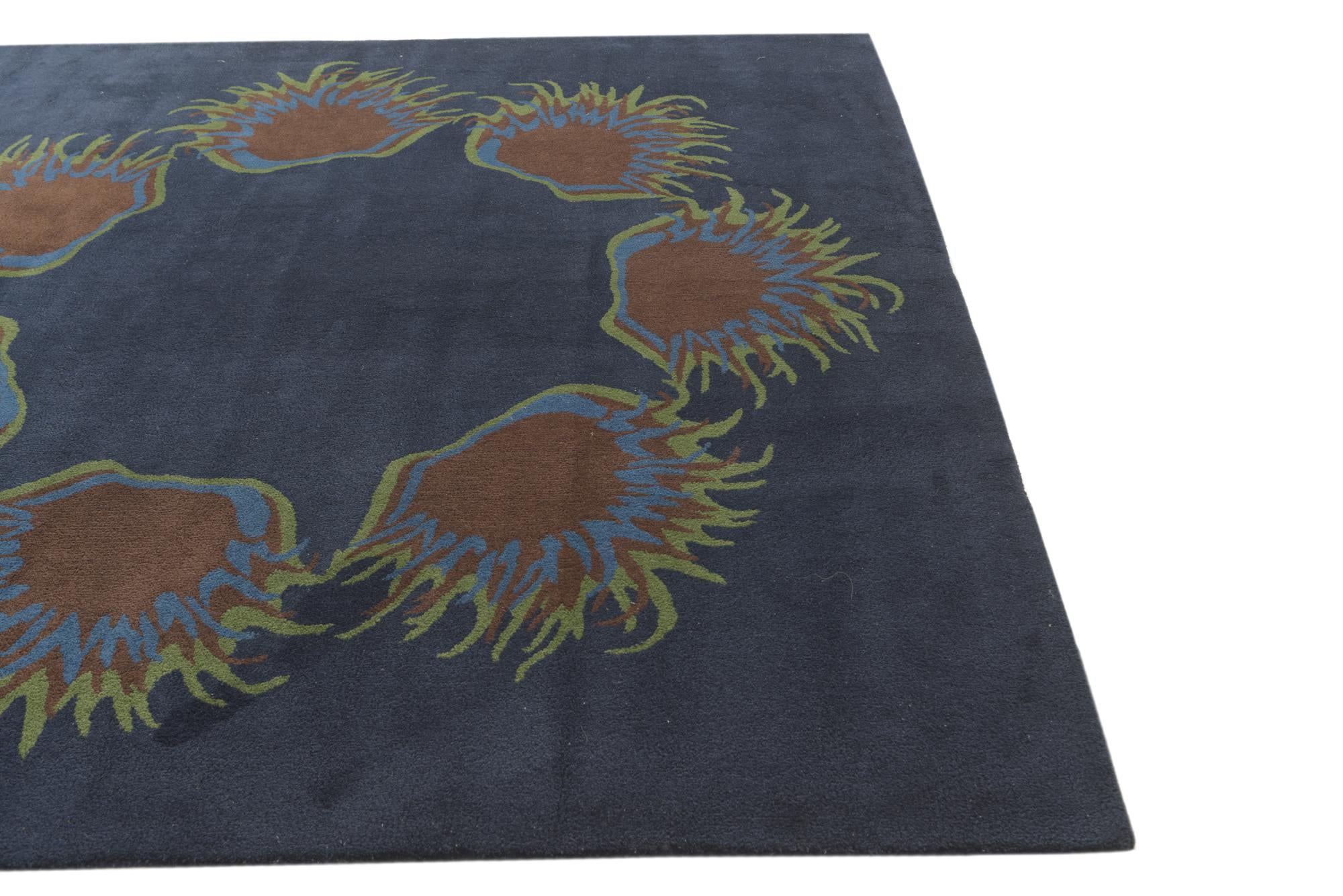 7' 5 x 7' 6 Luna Wool Square Rug