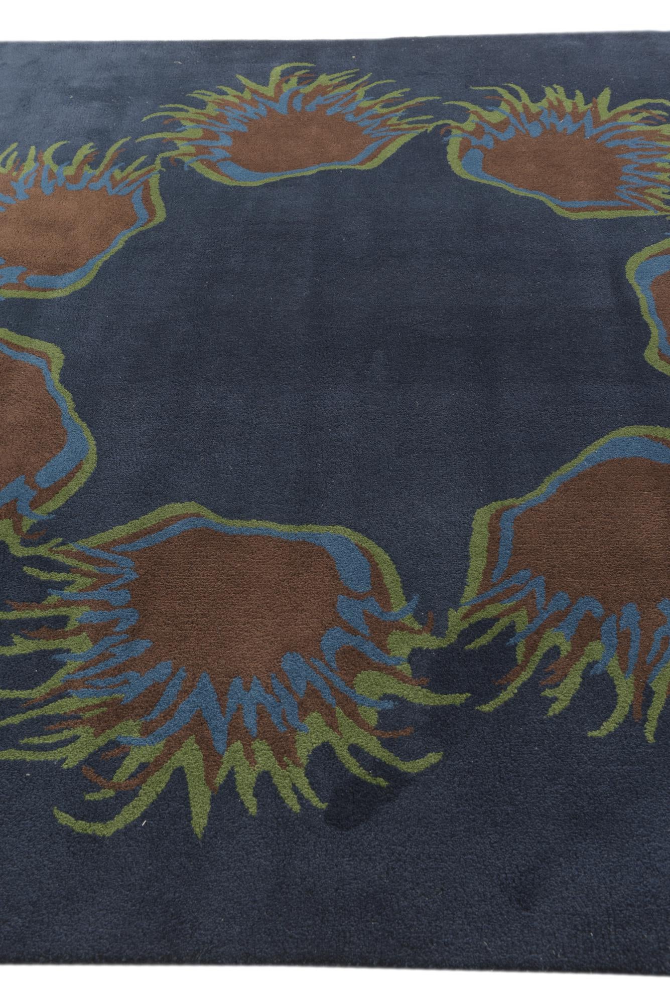 7' 5 x 7' 6 Luna Wool Square Rug