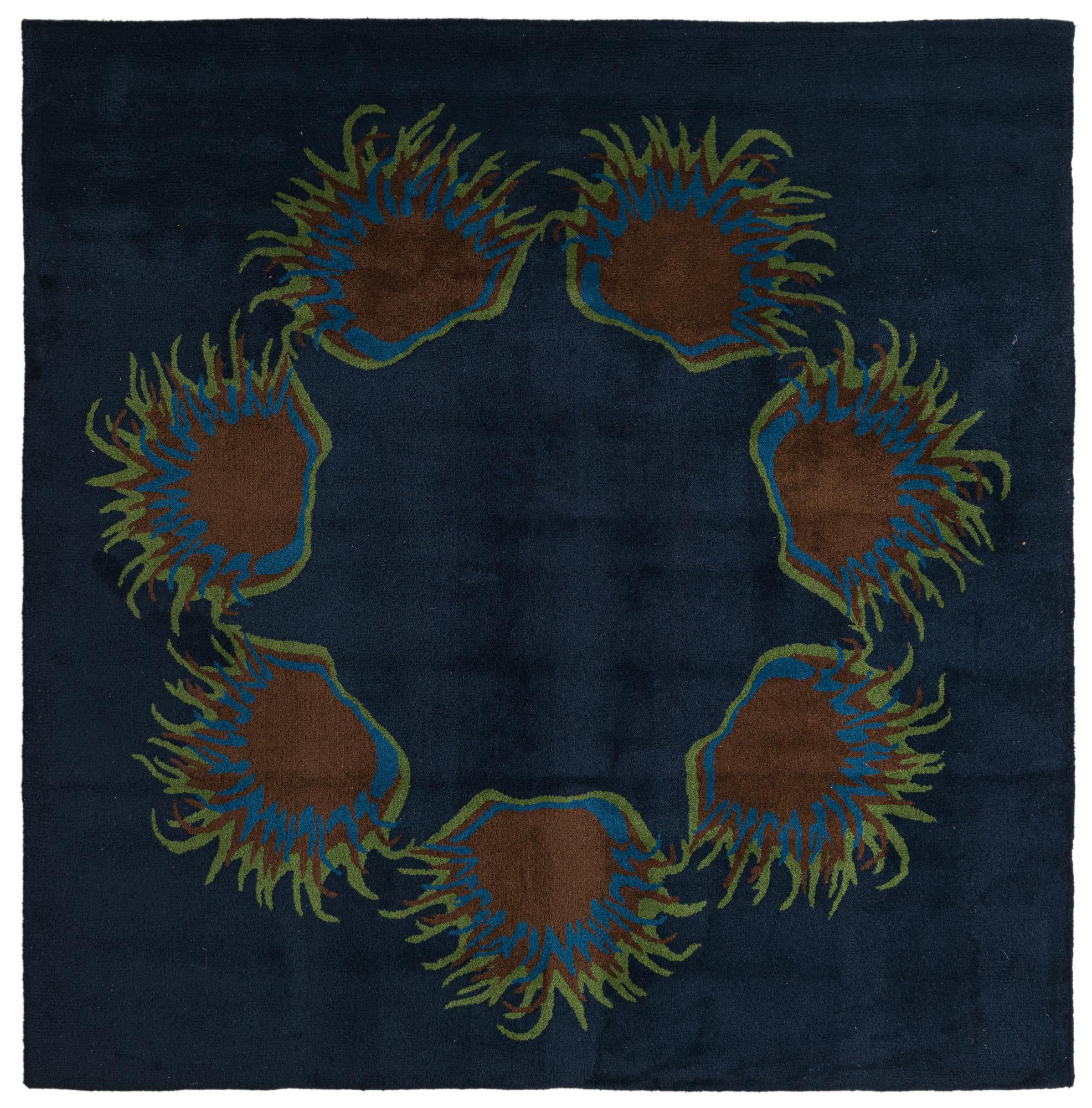 7' 5 x 7' 6 Luna Wool Square Rug