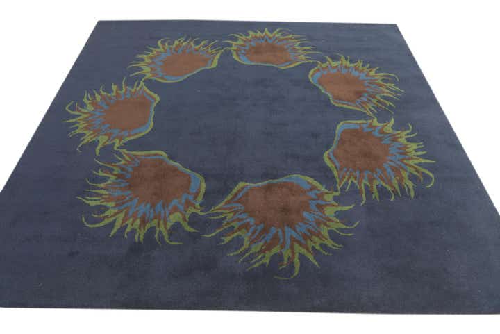 7' 5 x 7' 6 Luna Wool Square Rug