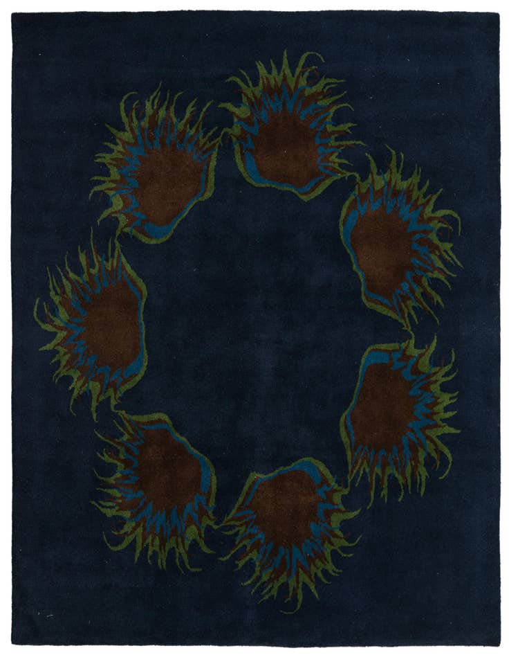 Detail image of 7' 5 x 7' 6 Luna Wool Square Rug