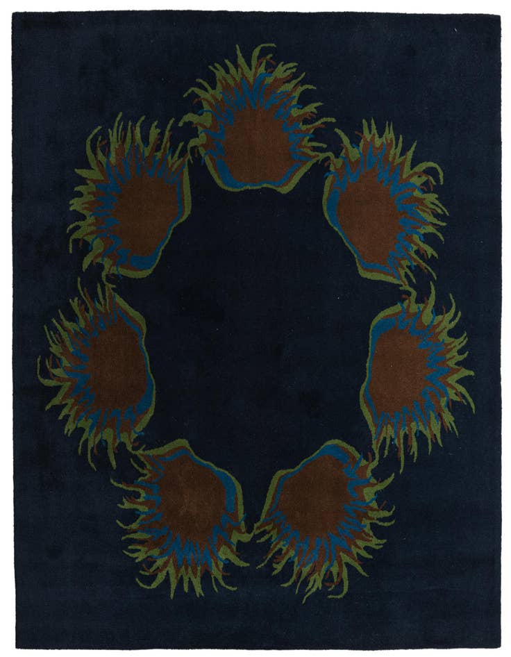 Detail image of 7' 5 x 7' 7 Luna Wool Square Rug