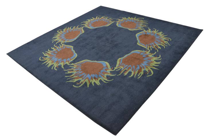 Detail image of 7' 7 x 7' 7 Luna Square Rug