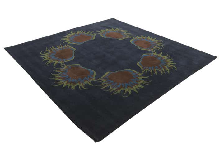 7' 5 x 7' 7 Luna Wool Square Rug