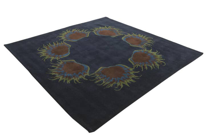 Detail image of 7' 5 x 7' 7 Luna Wool Square Rug