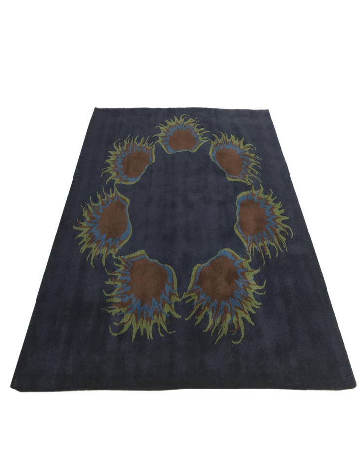 Detail image of 7' 5 x 7' 7 Luna Wool Square Rug