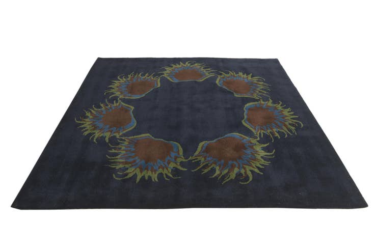 Detail image of 7' 5 x 7' 7 Luna Wool Square Rug