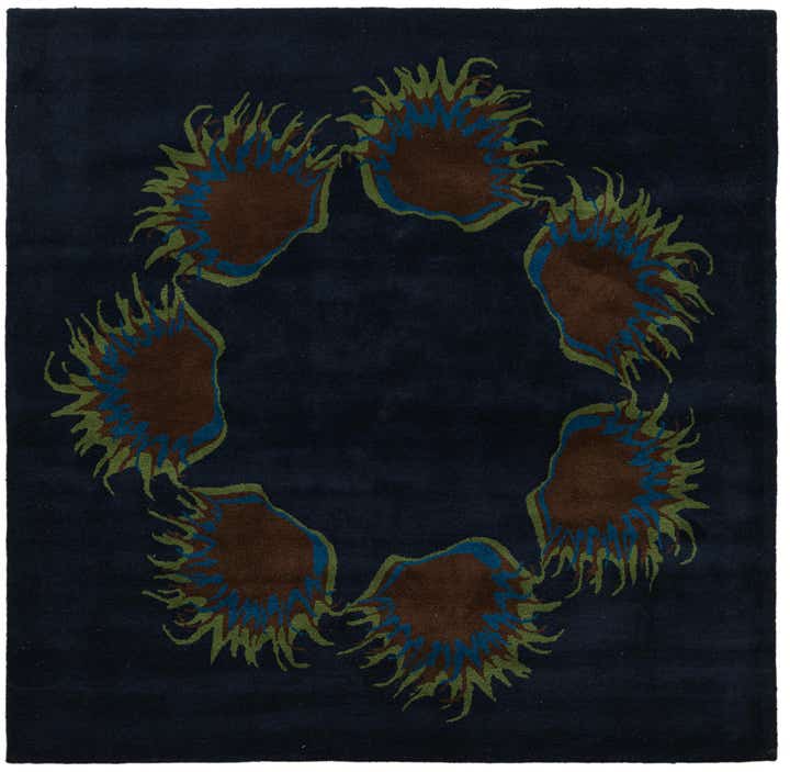 7' 5 x 7' 7 Luna Wool Square Rug
