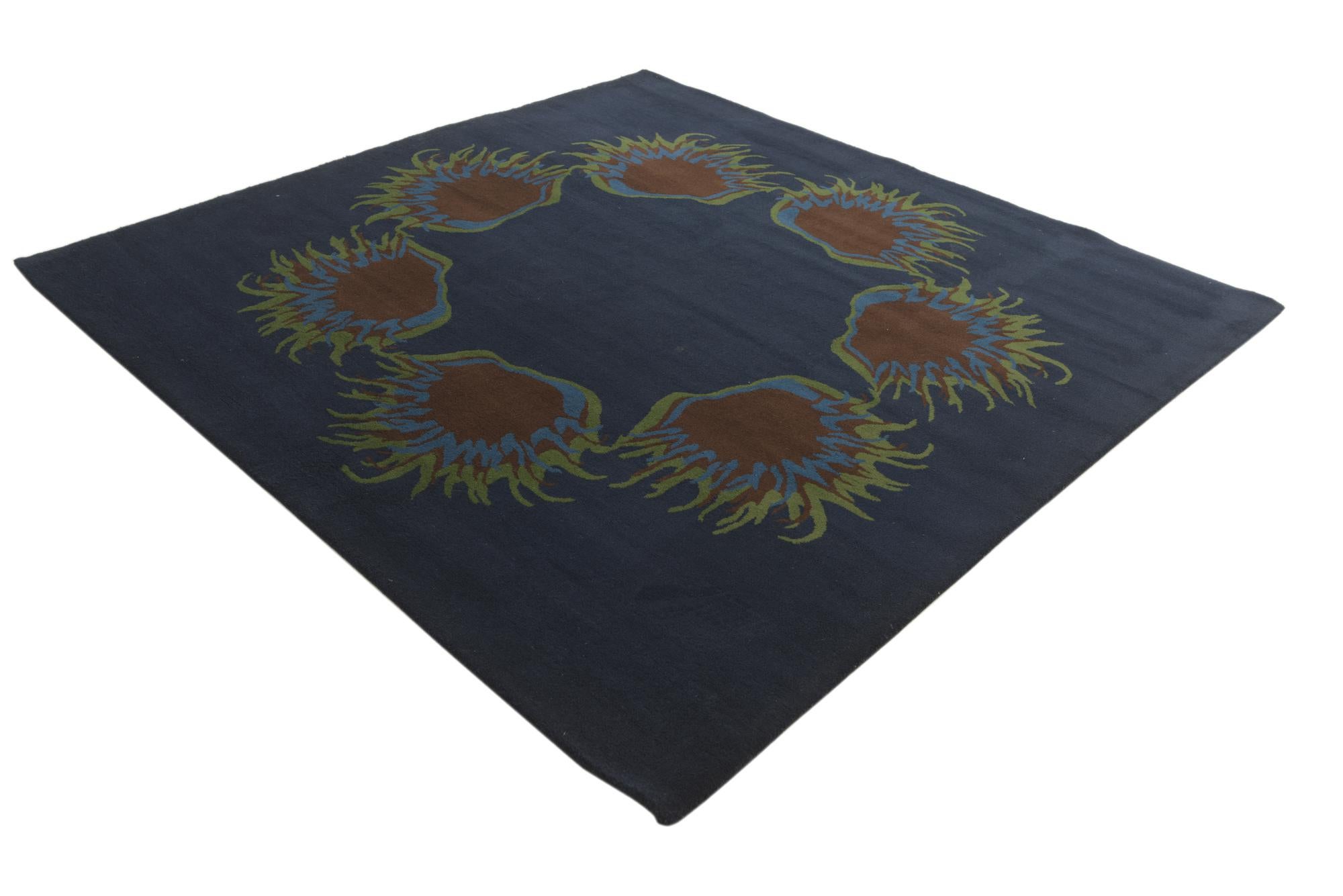 7' 4 x 7' 7 Luna Wool Square Rug