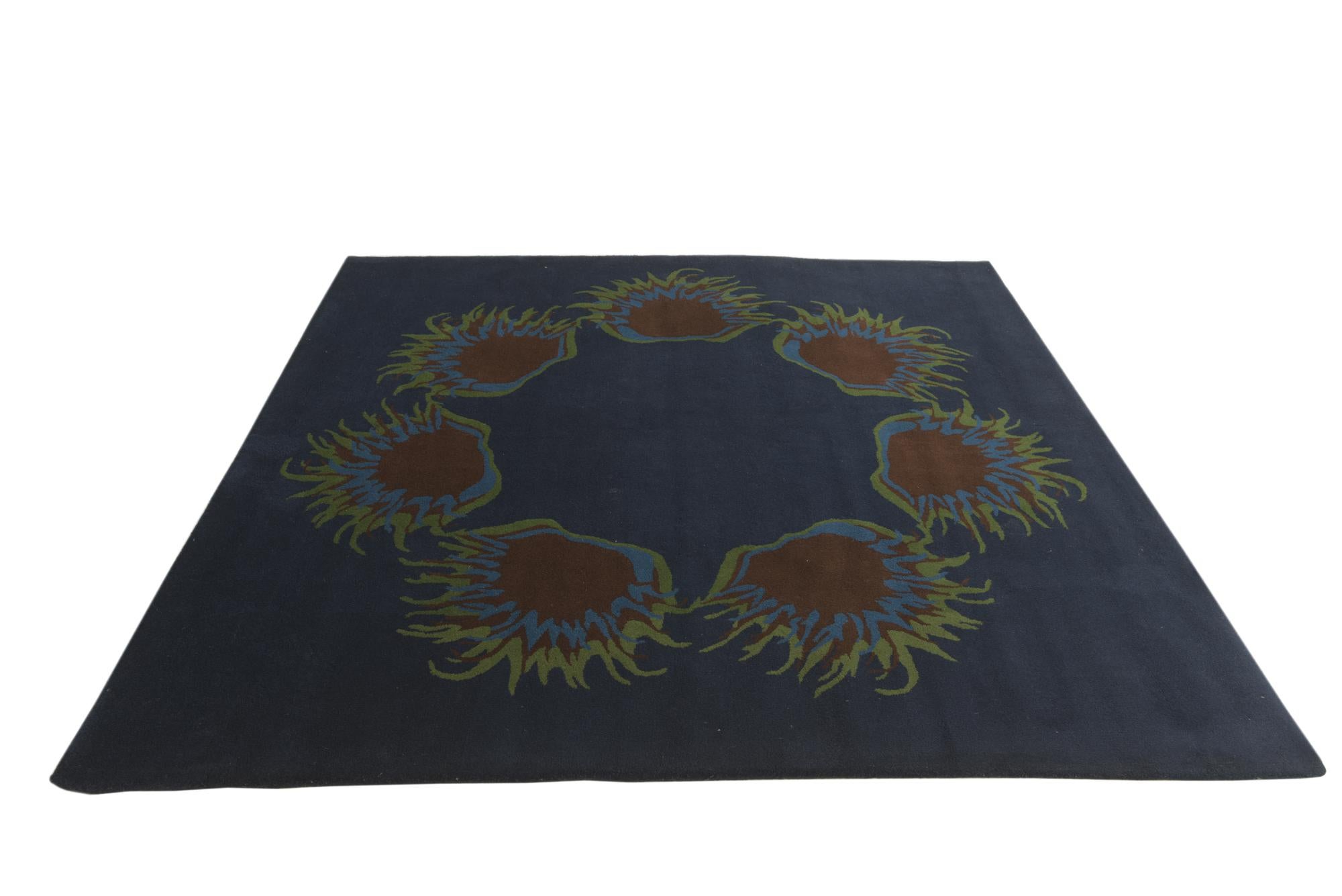 7' 4 x 7' 7 Luna Wool Square Rug