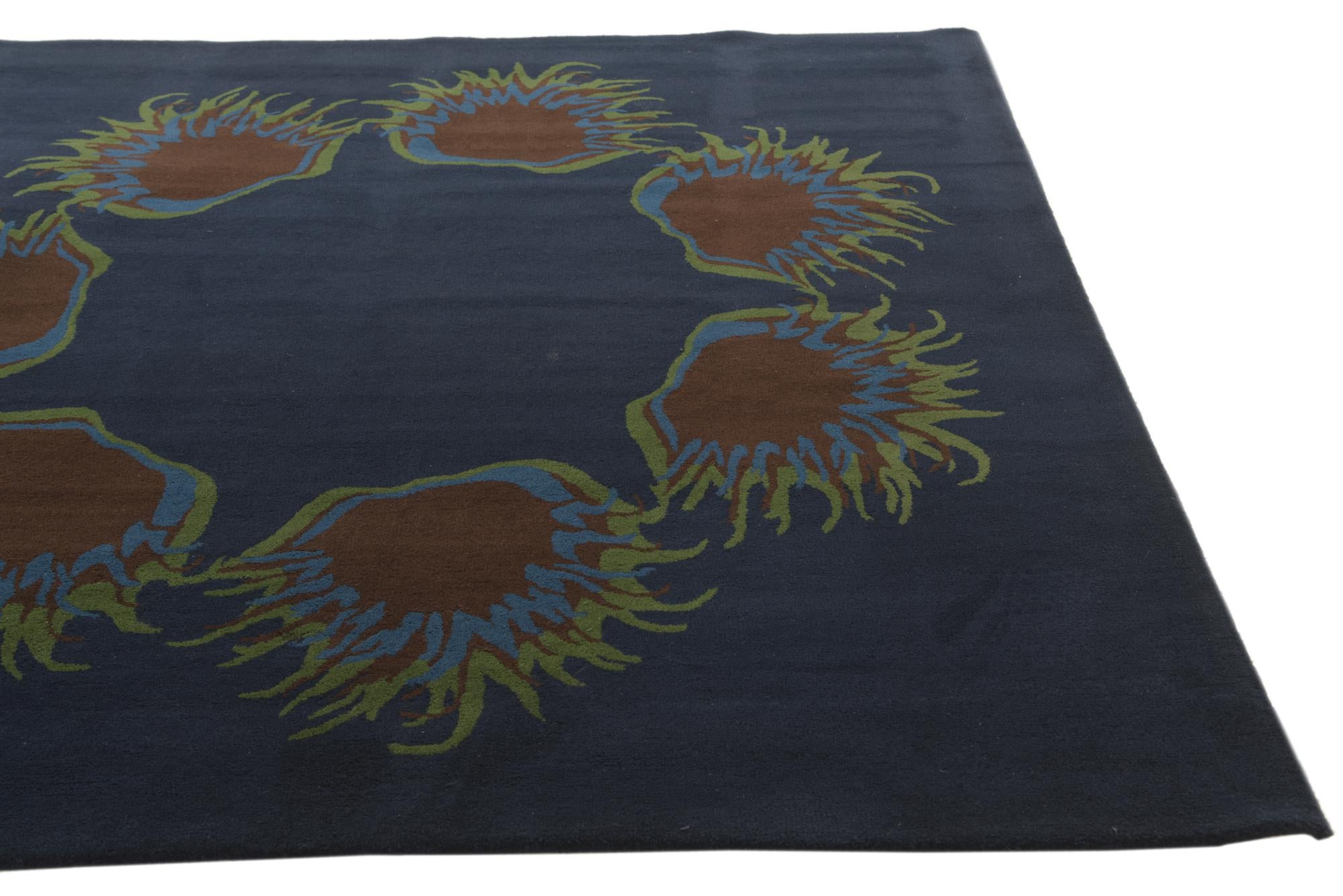 7' 4 x 7' 7 Luna Wool Square Rug