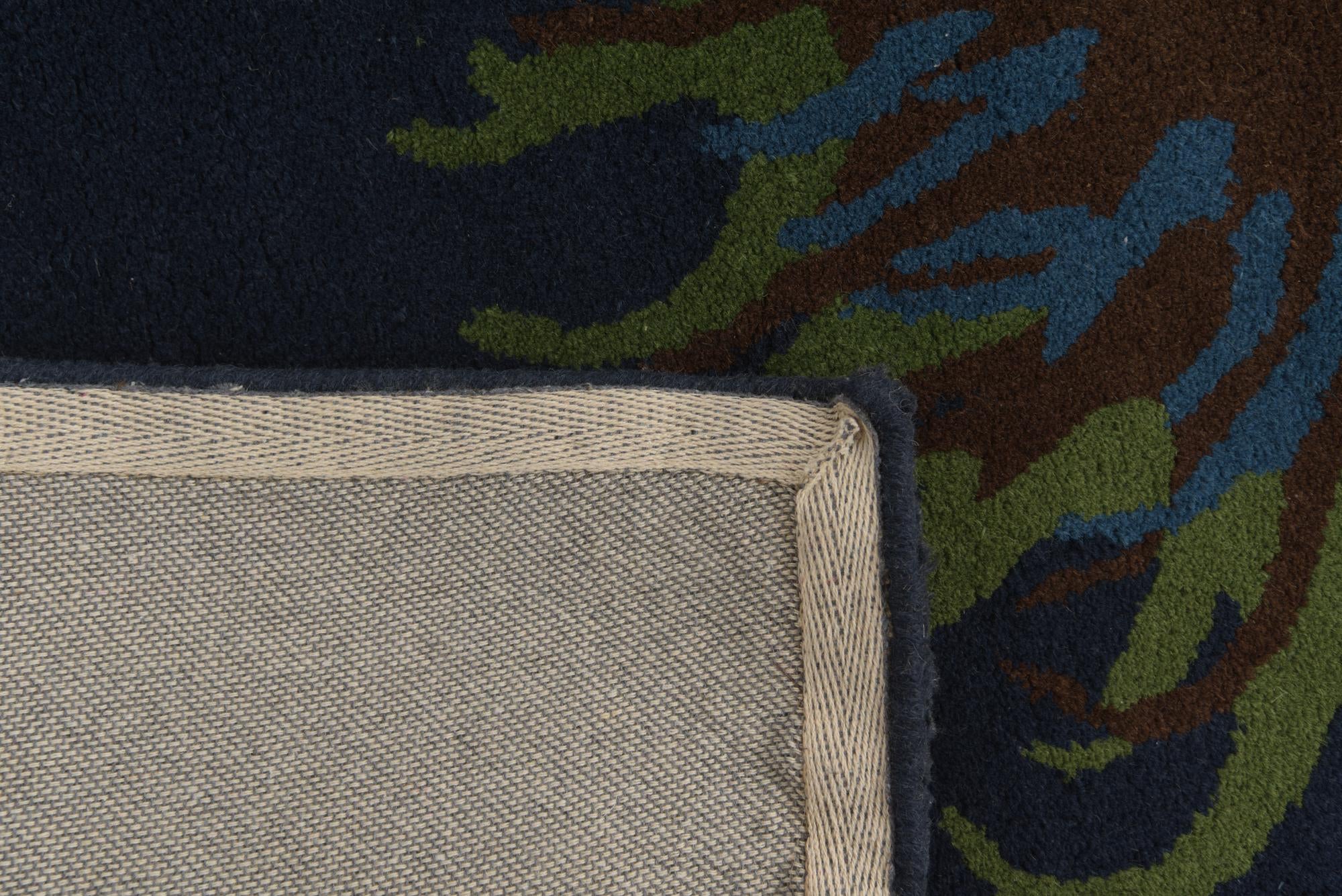 7' 4 x 7' 7 Luna Wool Square Rug