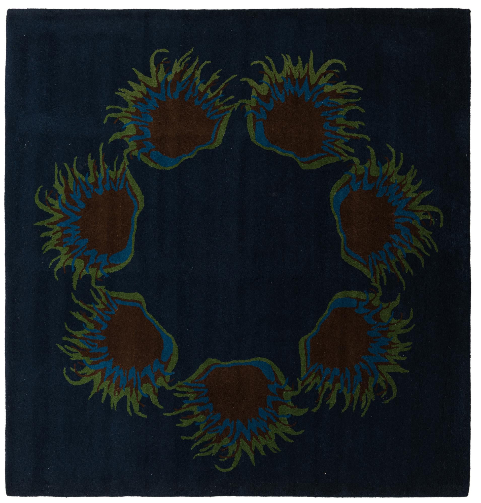 7' 4 x 7' 7 Luna Wool Square Rug