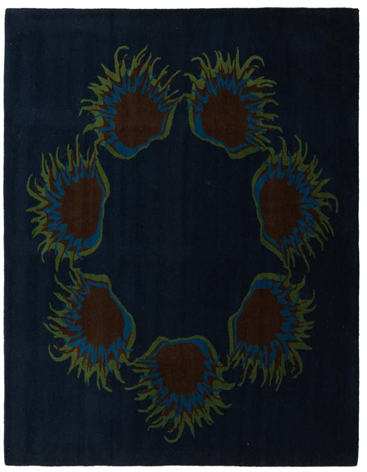Detail image of 7' 4 x 7' 7 Luna Wool Square Rug