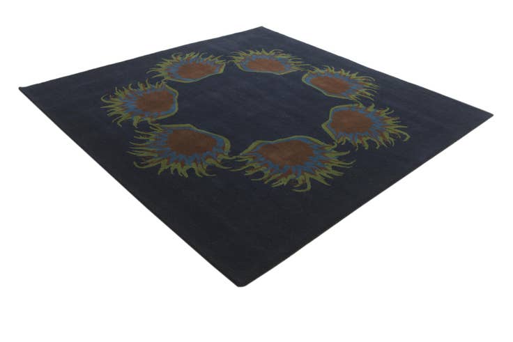 Detail image of 7' 6 x 7' 7 Luna Wool Square Rug