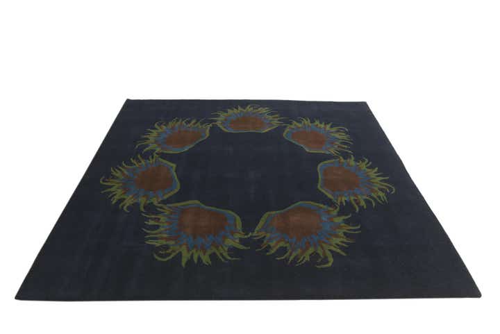7' 6 x 7' 7 Luna Wool Square Rug