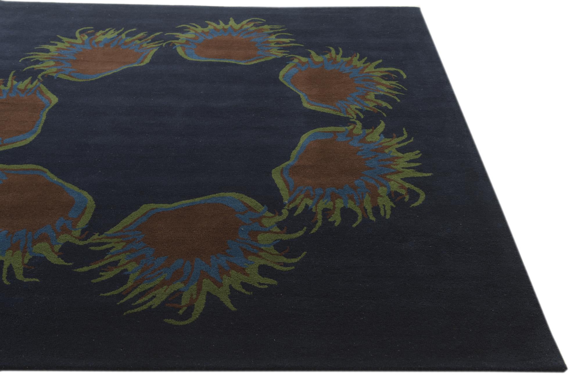 7' 6 x 7' 7 Luna Wool Square Rug