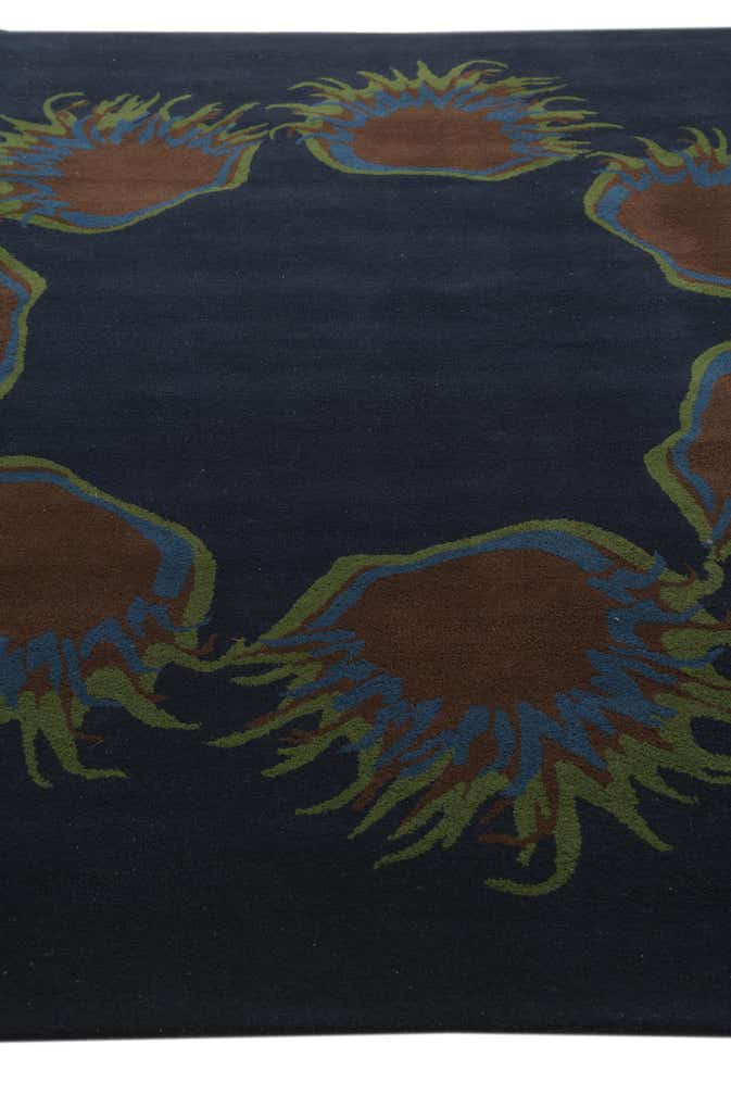 7' 6 x 7' 7 Luna Wool Square Rug