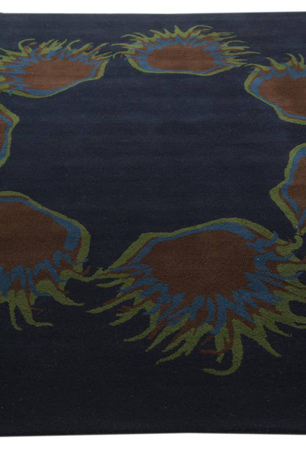 Detail image of 7' 6 x 7' 7 Luna Wool Square Rug