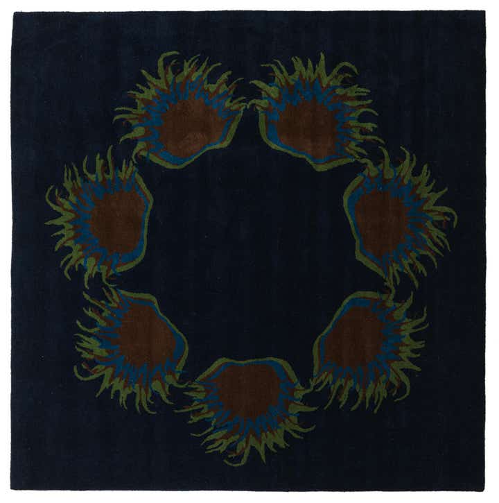 7' 6 x 7' 7 Luna Wool Square Rug