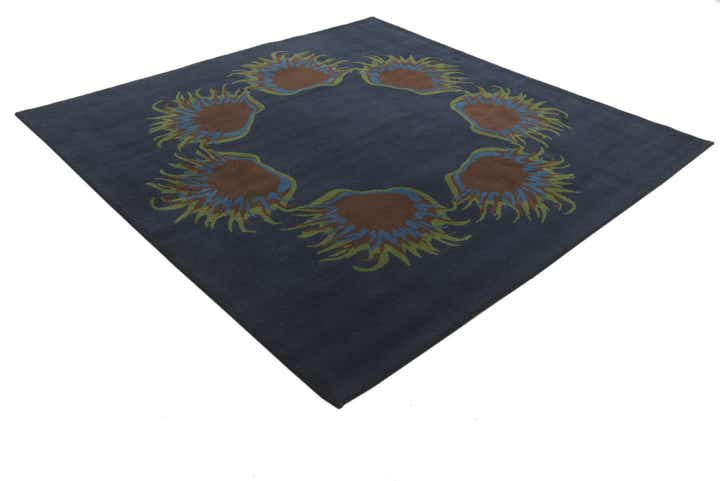 7' 6 x 7' 7 Luna Wool Square Rug