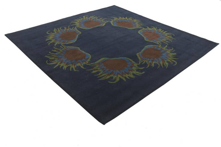 Detail image of 7' 6 x 7' 7 Luna Wool Square Rug