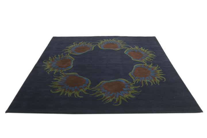 7' 6 x 7' 7 Luna Wool Square Rug