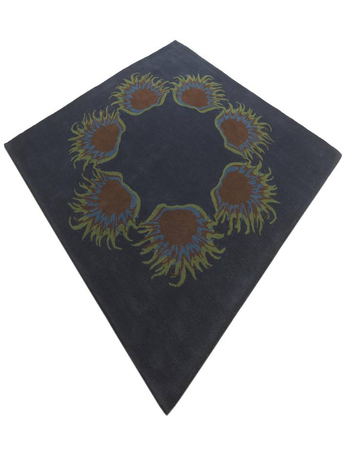 Detail image of 7' 6 x 7' 6 Luna Wool Square Rug