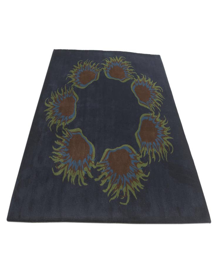 Detail image of 7' 6 x 7' 6 Luna Wool Square Rug