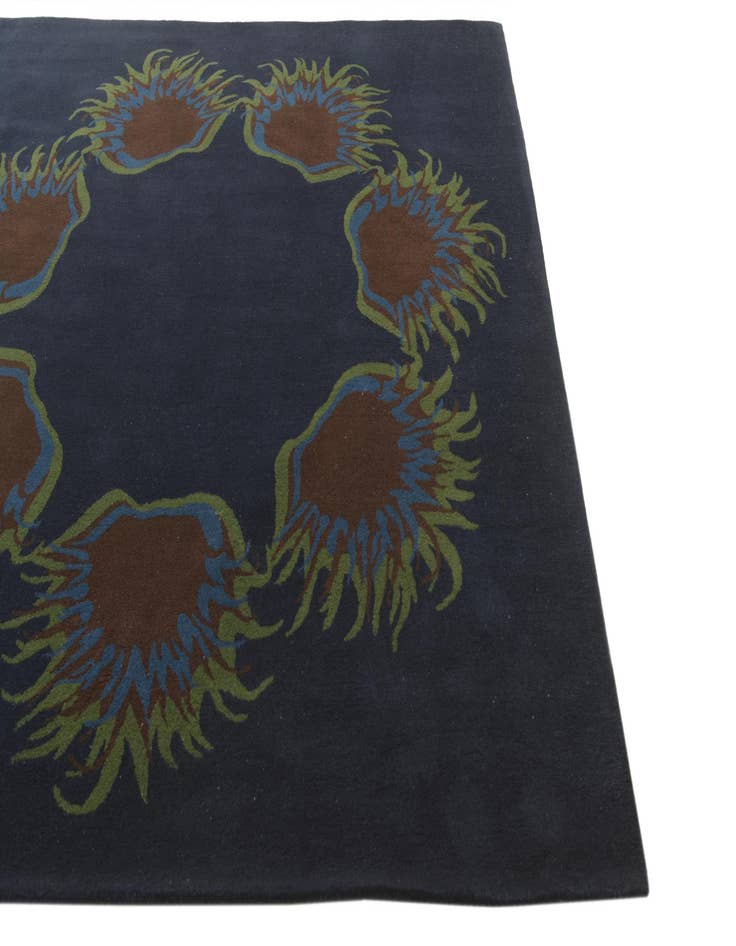 Detail image of 7' 6 x 7' 6 Luna Wool Square Rug