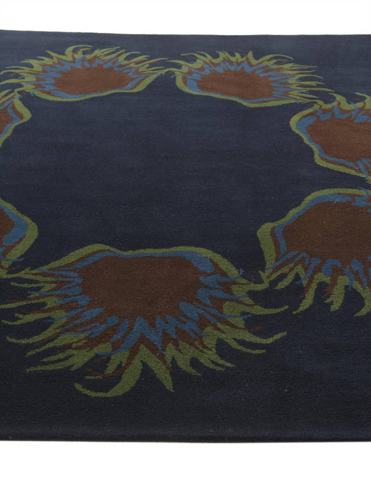 Detail image of 7' 6 x 7' 6 Luna Wool Square Rug