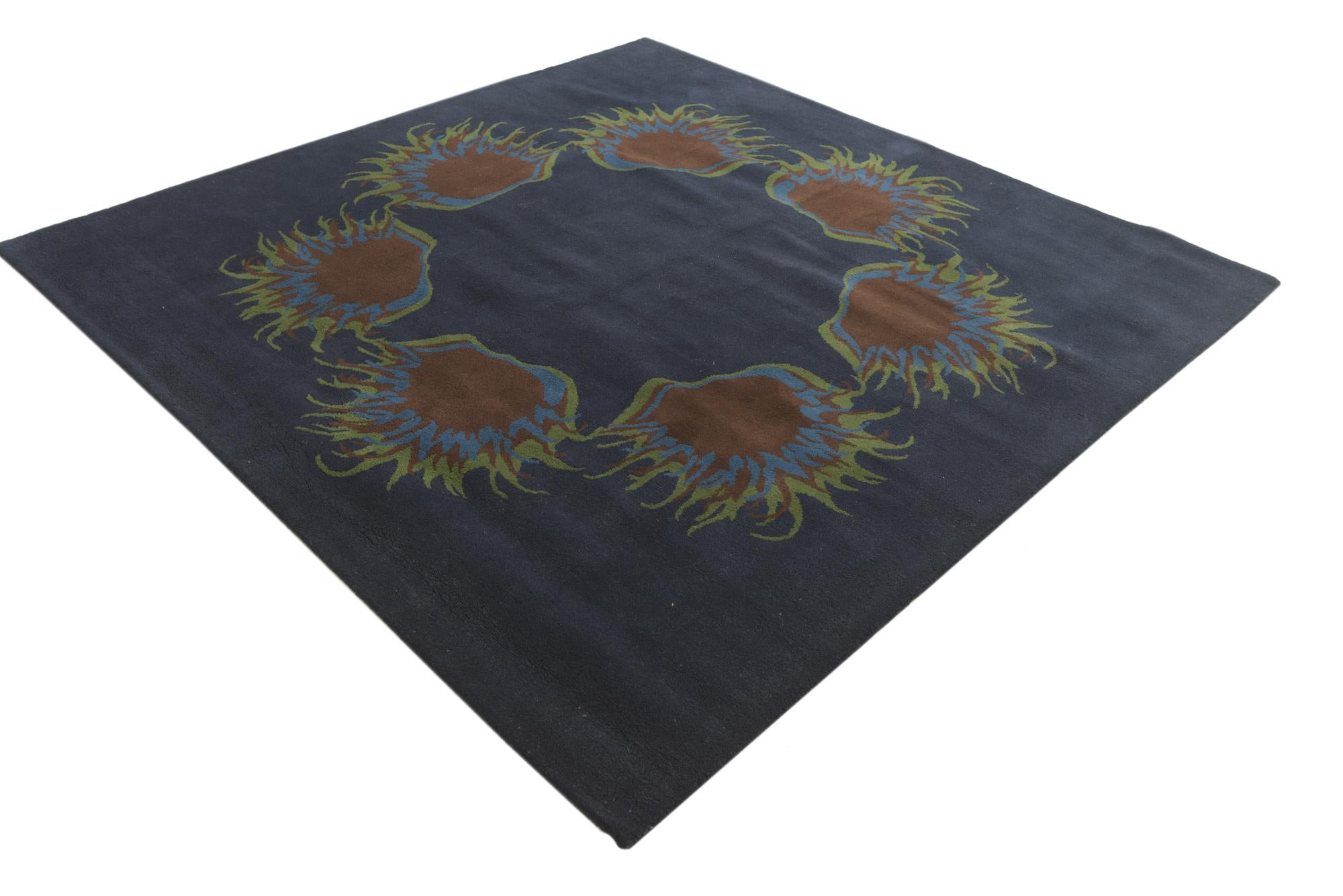 7' 5 x 7' 6 Luna Wool Square Rug