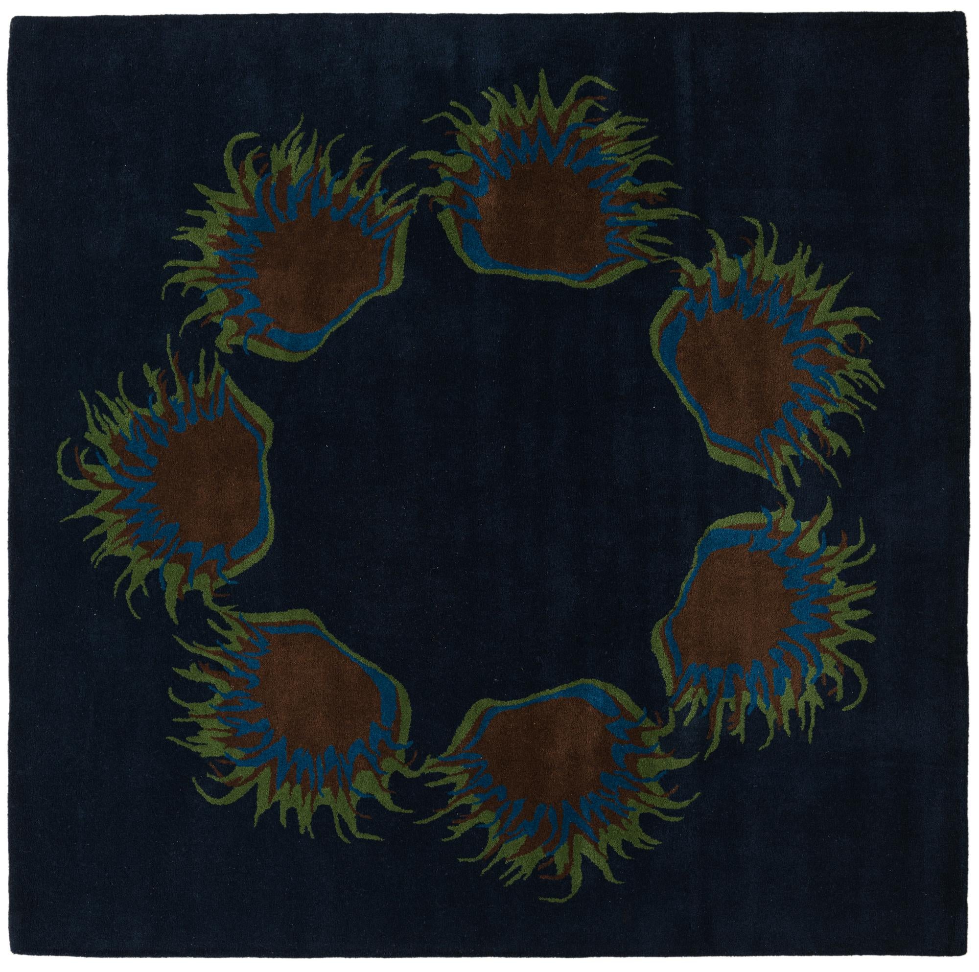 7' 5 x 7' 6 Luna Wool Square Rug